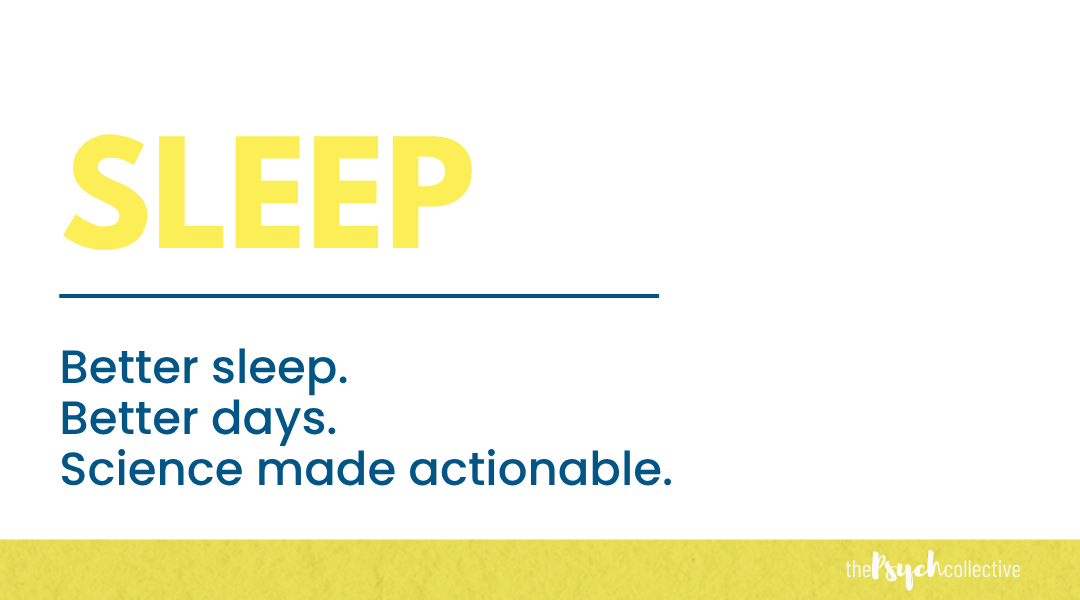Sleep Resources