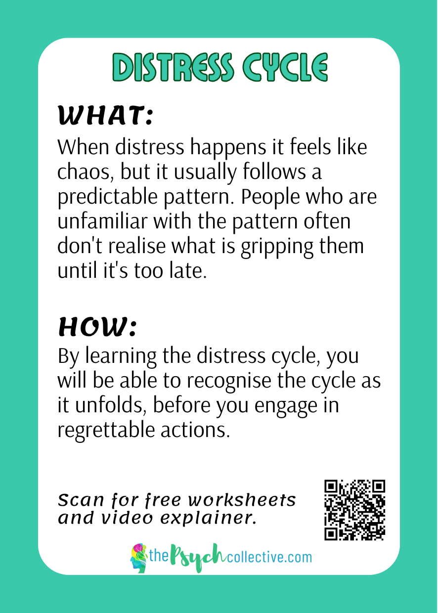 Coping Cards - Printed Cards