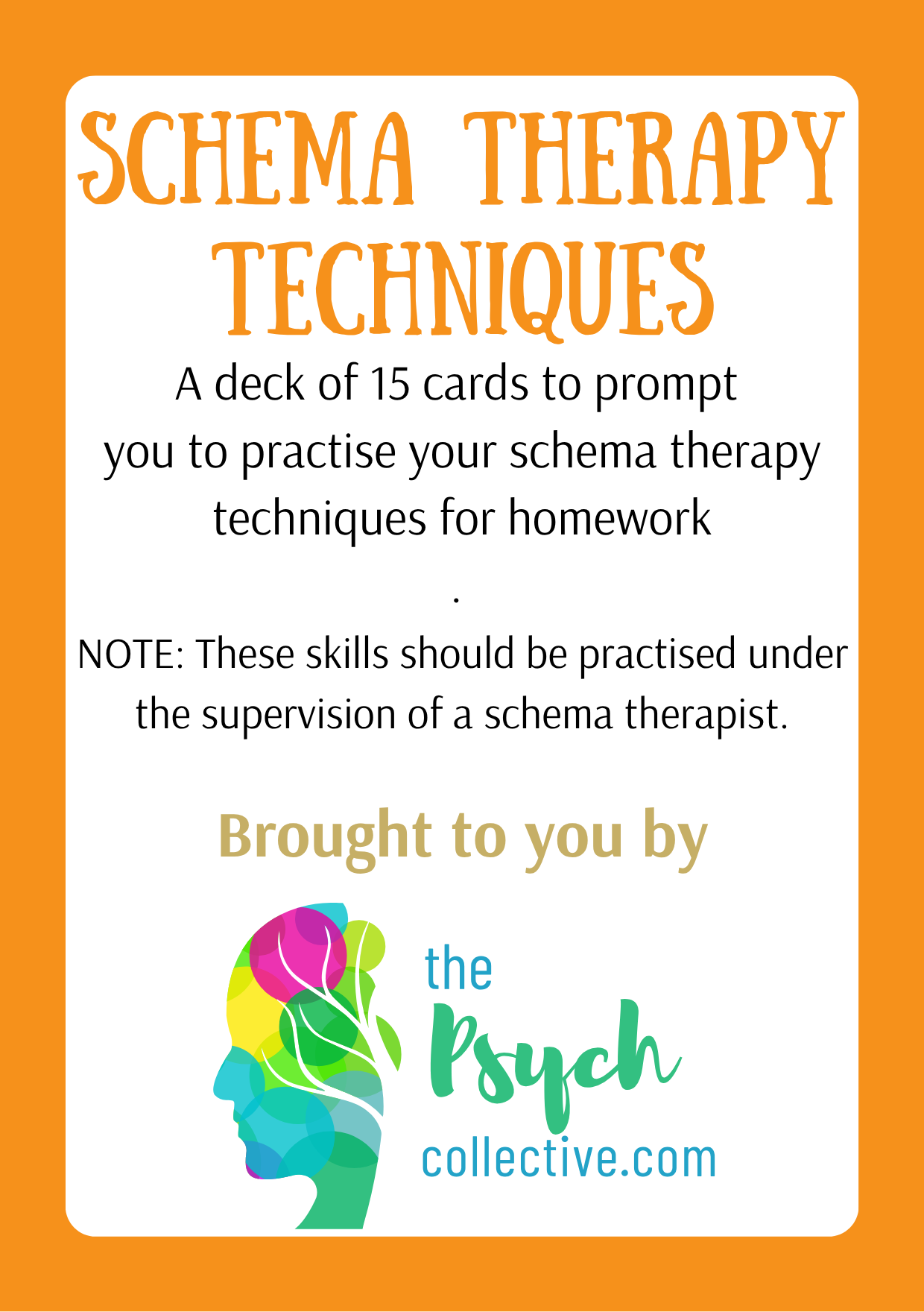 Schema Therapy Cards Bundle