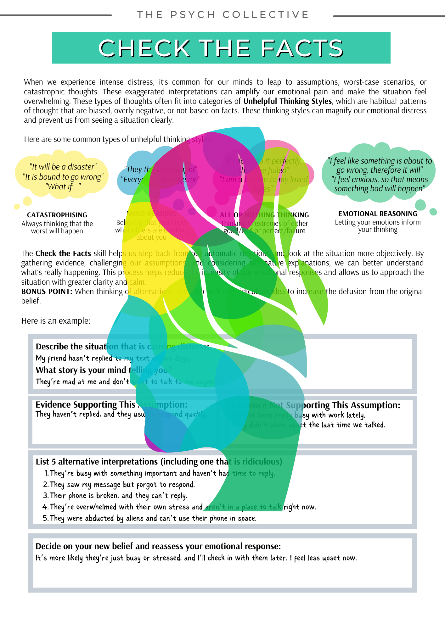 Distress Skills Patient Workbook - Printed Book