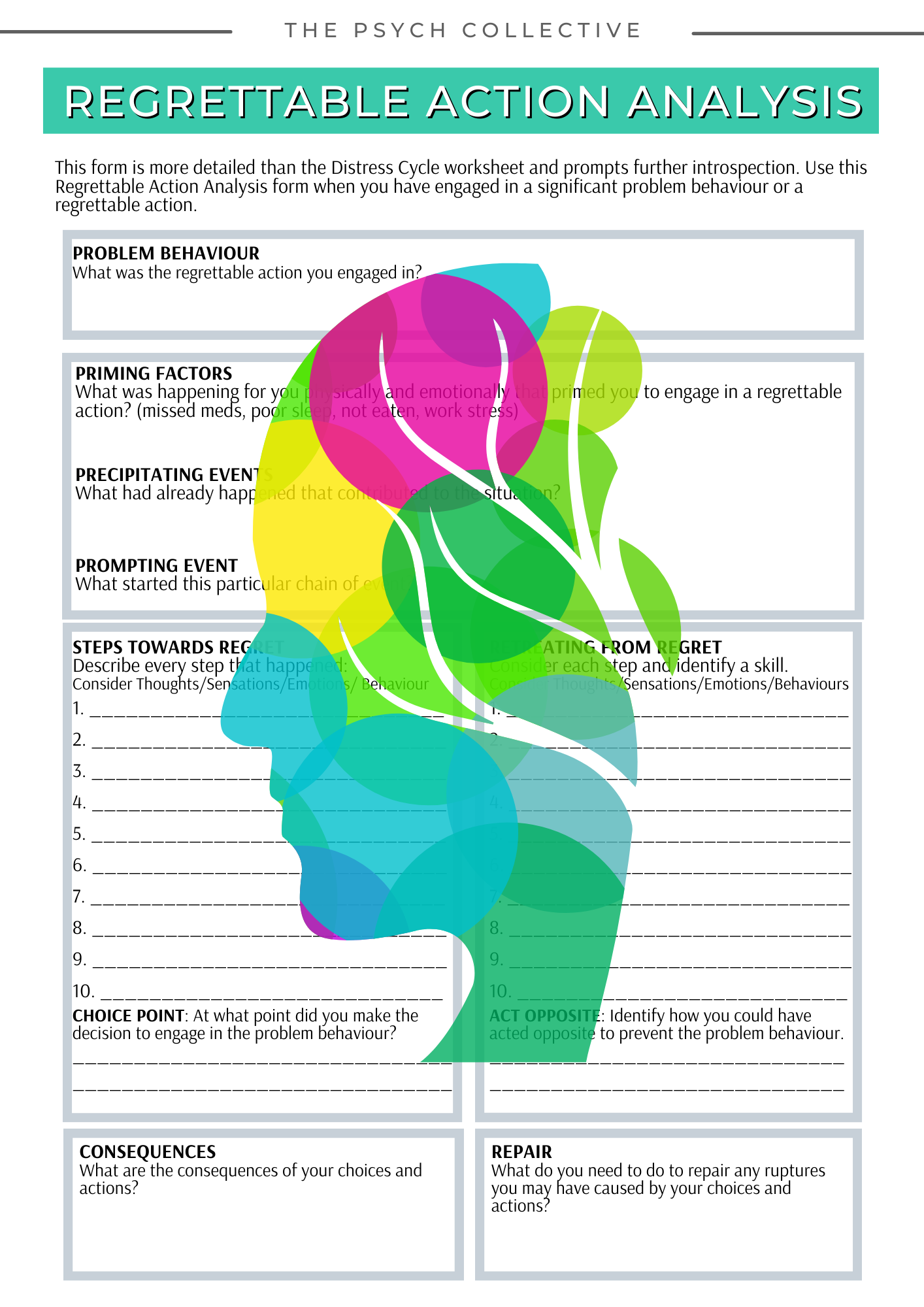 Distress Skills Patient Workbook - Printed Book