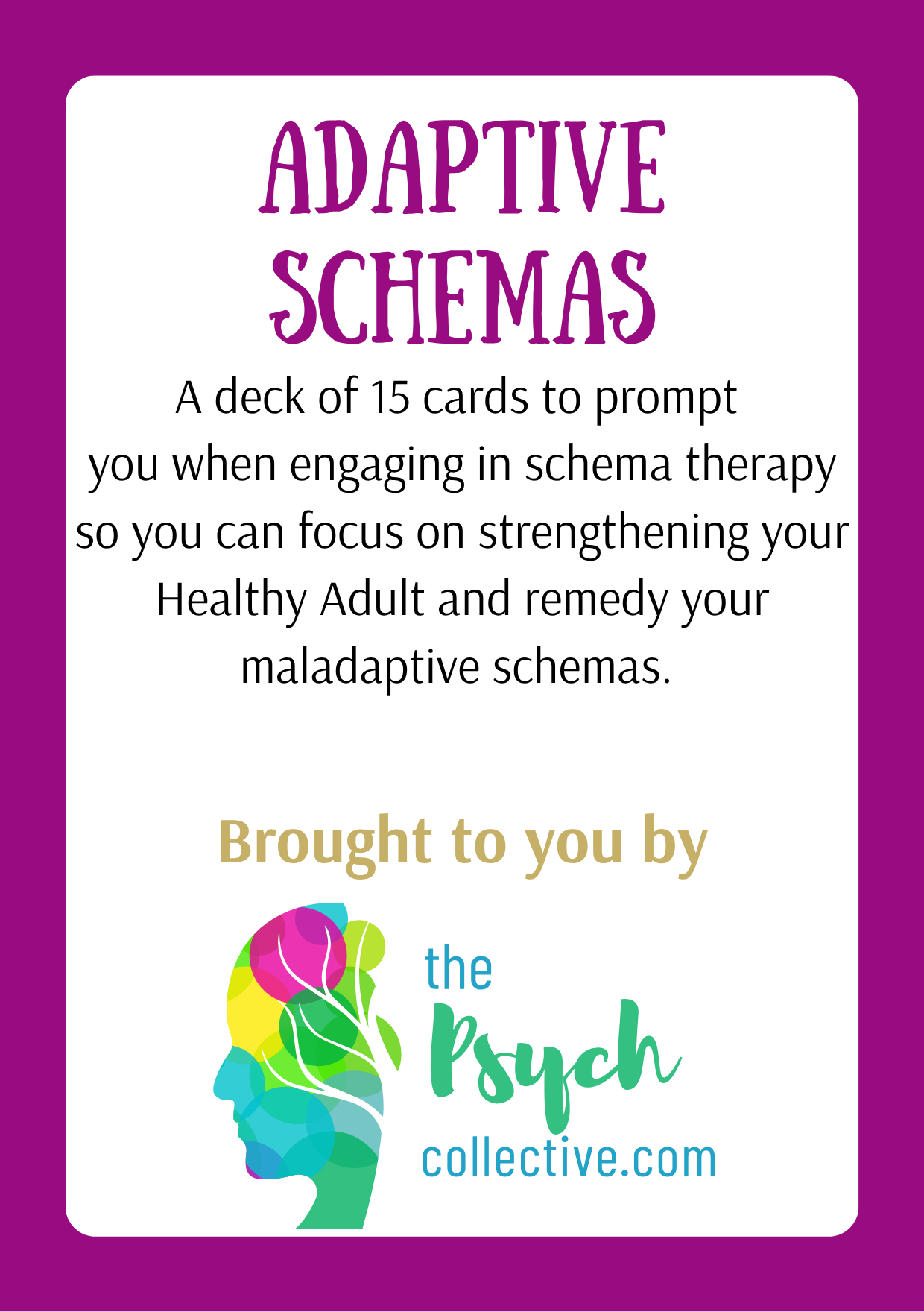Schema Therapy Cards Bundle
