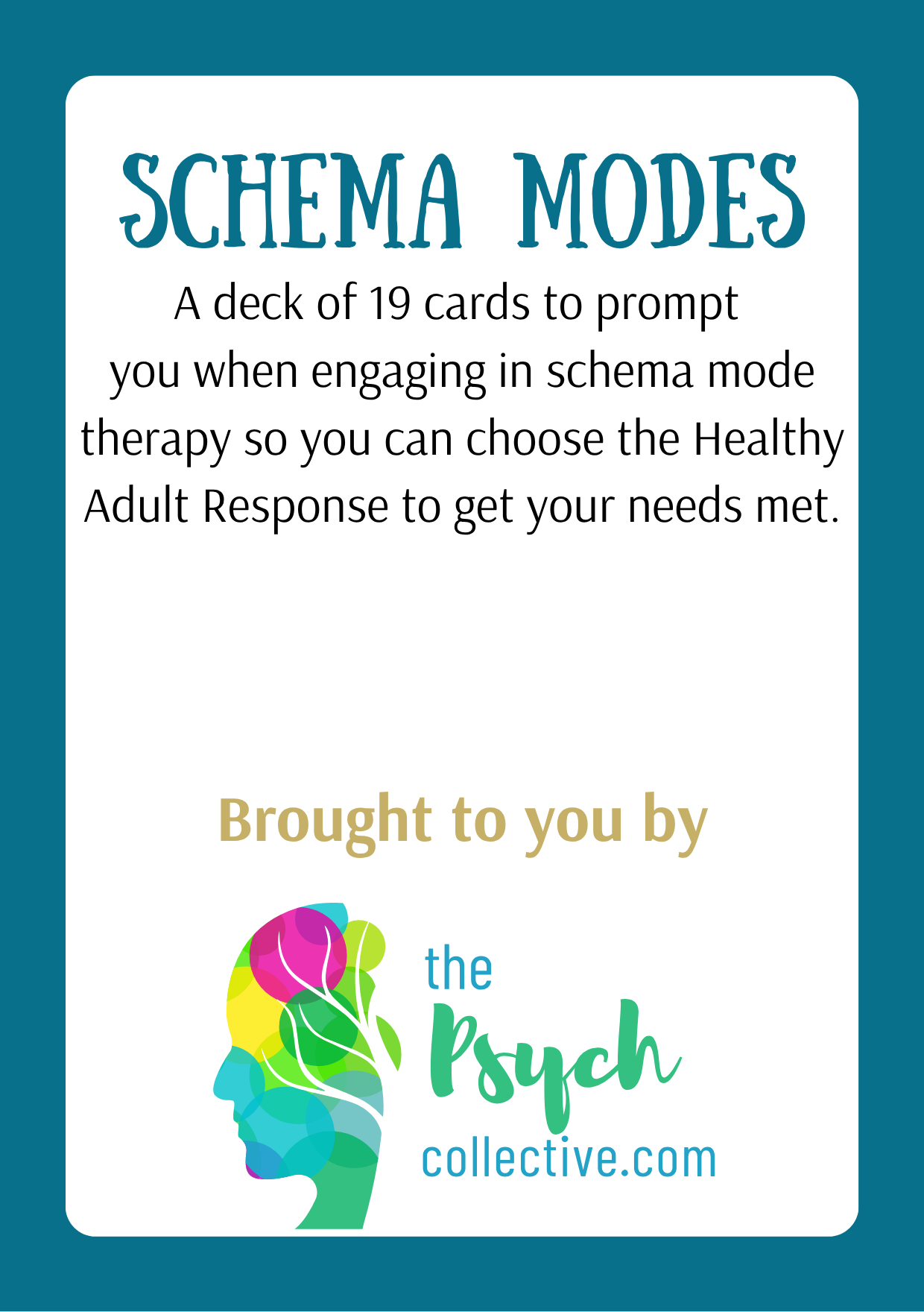 Schema Therapy Cards Bundle