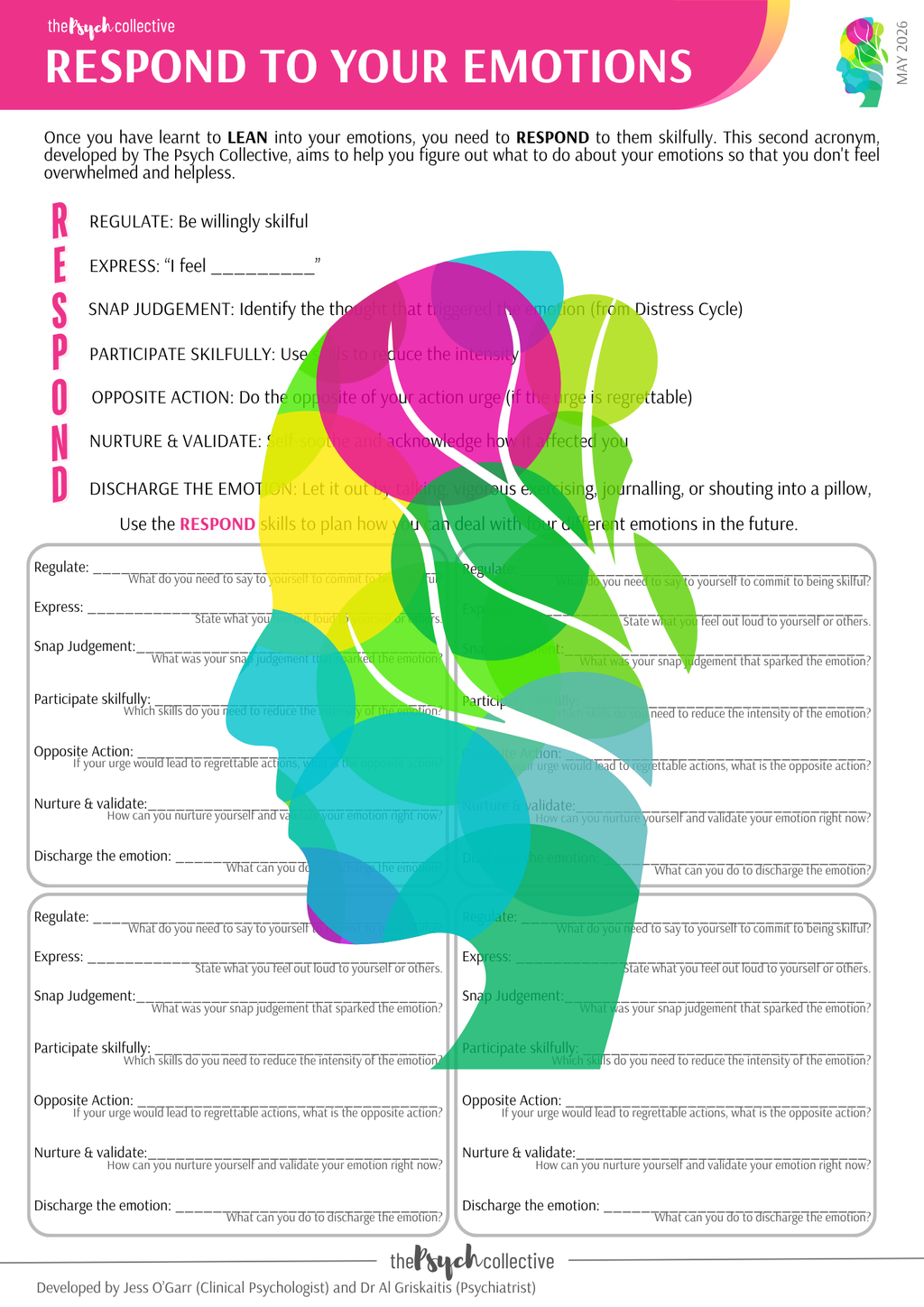RESPOND to your emotions
