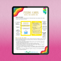 Feeling Cards for Kids-  Notes for Grown Ups