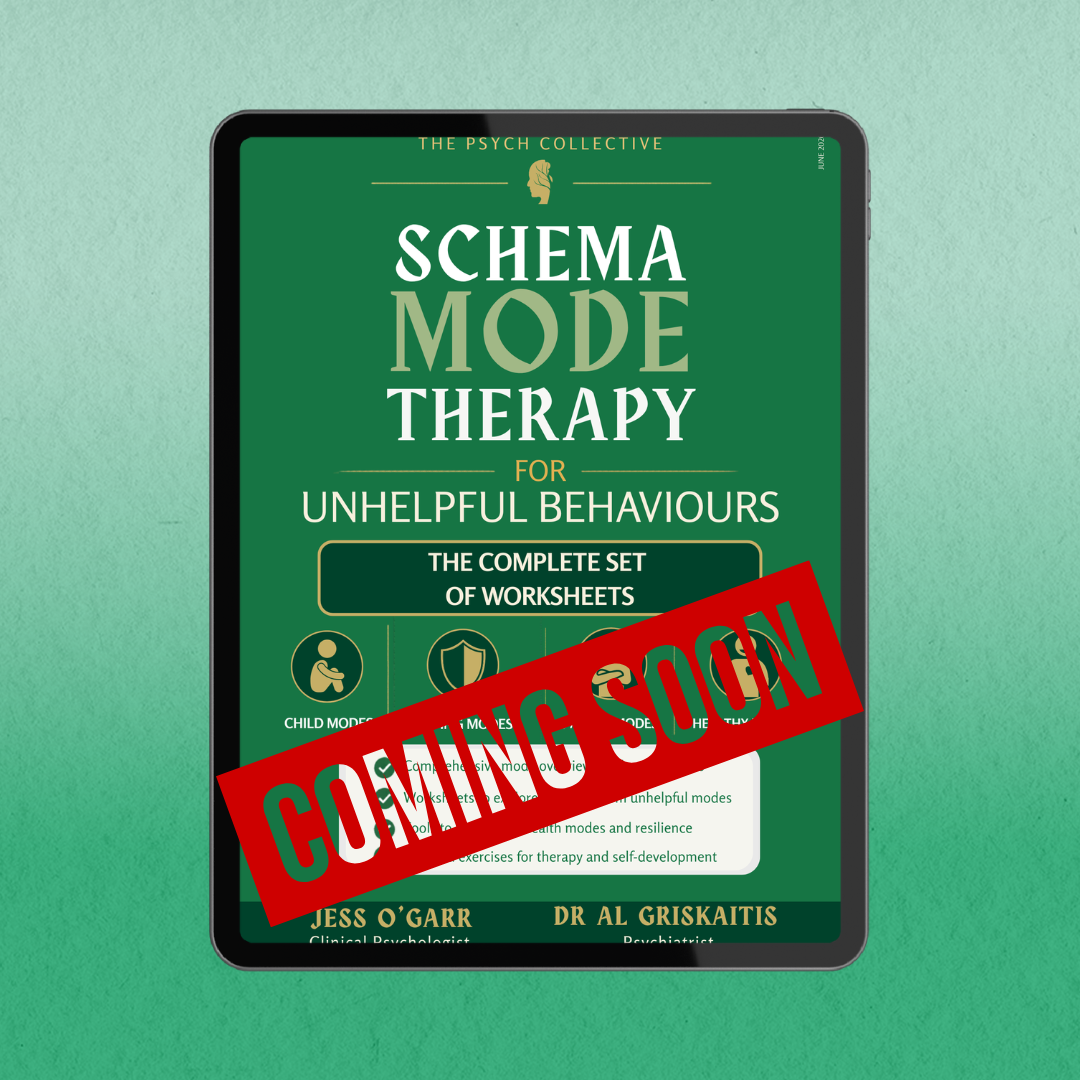 Schema Mode Therapy - The Complete Set of Worksheets