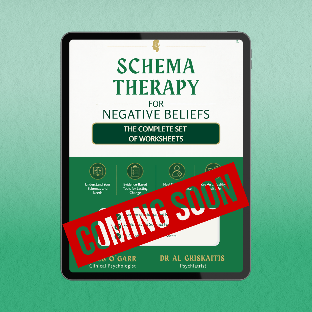 Schema Therapy - The Complete Set of Worksheets