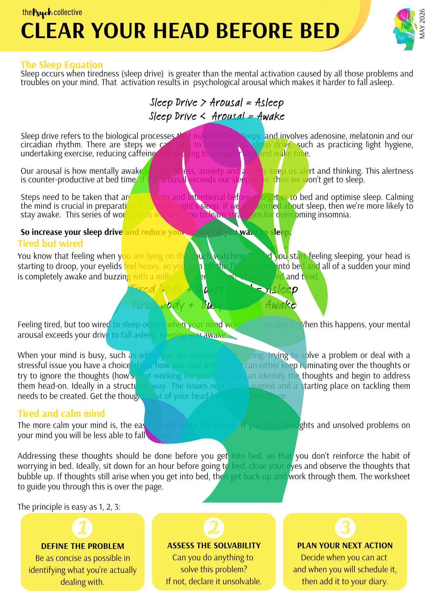 Clear Your Head Before Bed