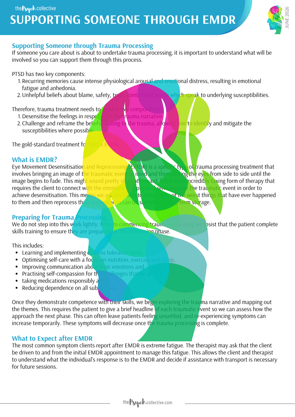 Supporting Someone Through EMDR