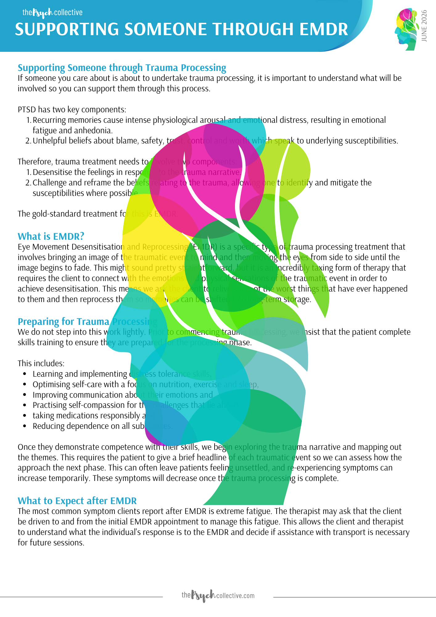Supporting Someone Through EMDR